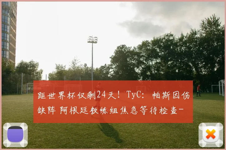 距世界杯仅剩24天！TyC：帕斯因伤缺阵 阿根廷教练组焦急等待检查