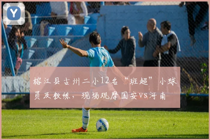 榕江县古州二小12名“班超”小球员及教练，现场观摩国安vs河南